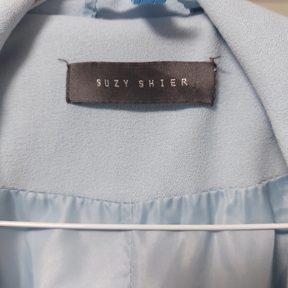 Light Blue Women's Coat - Picture 3 of 6